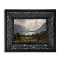 Black Over Silver Embossed Frame Z137578