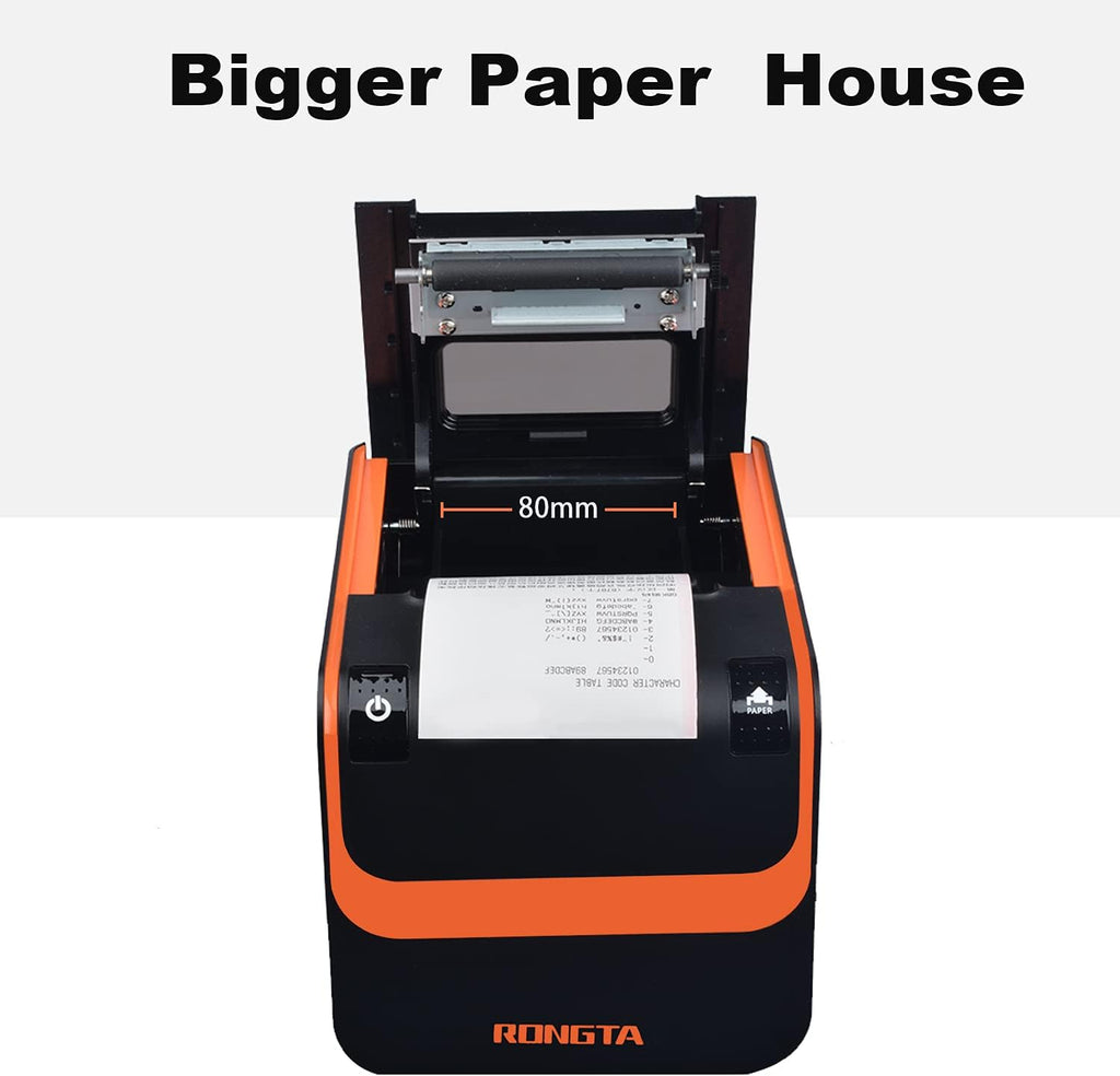 Commercial Direct Thermal Receipt Printer 80MM with Auto Cutter D6118