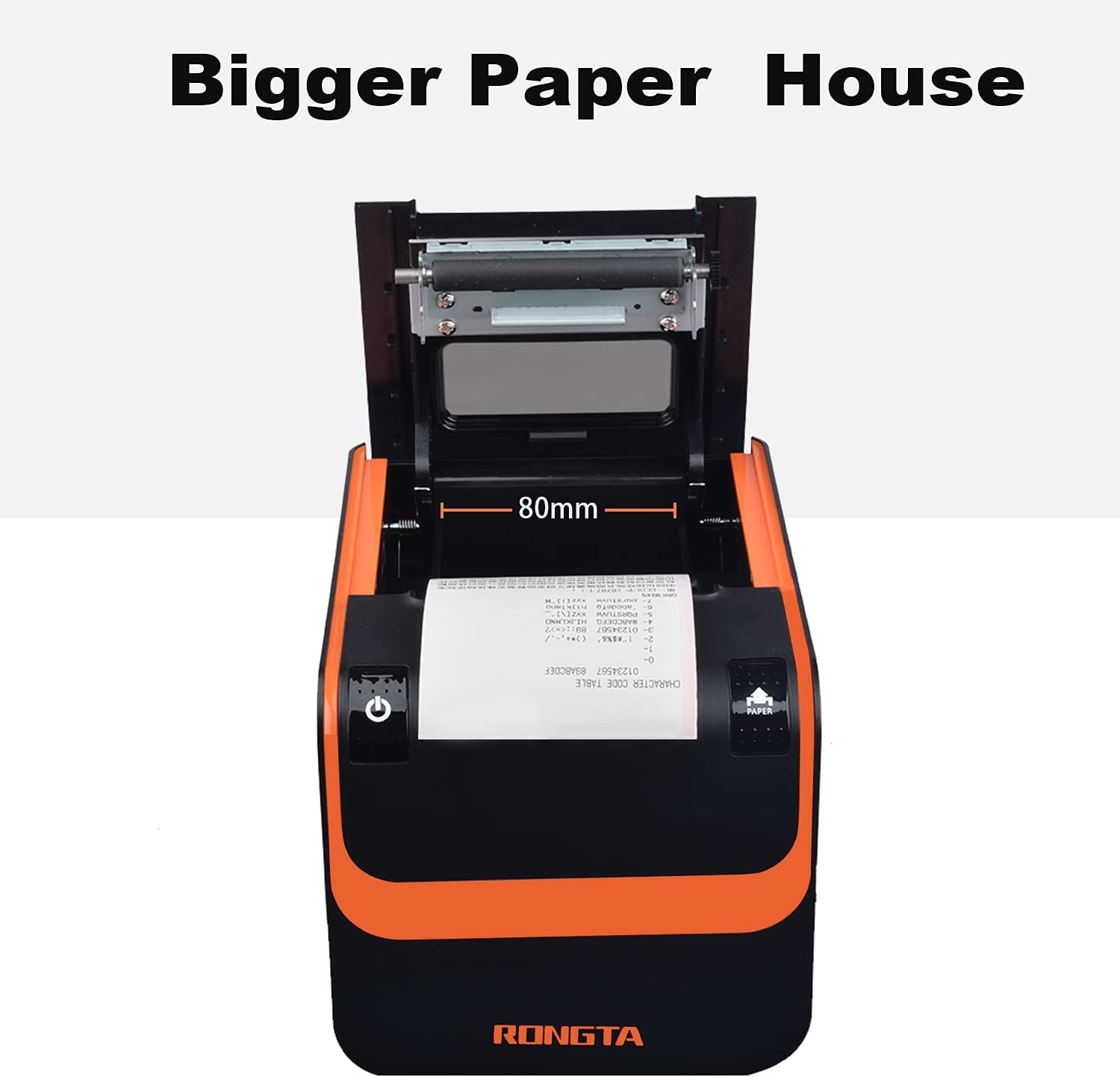 Commercial Direct Thermal Receipt Printer 80MM with Auto Cutter D6118