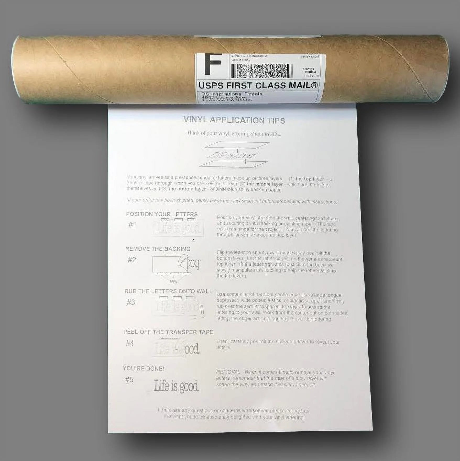 Vinyl Wall Art Decal - 13" x 20" Removable Wall Sticker T319238
