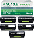 5 Pack Black High Yield Remanufactured Toner Cartridge N277904