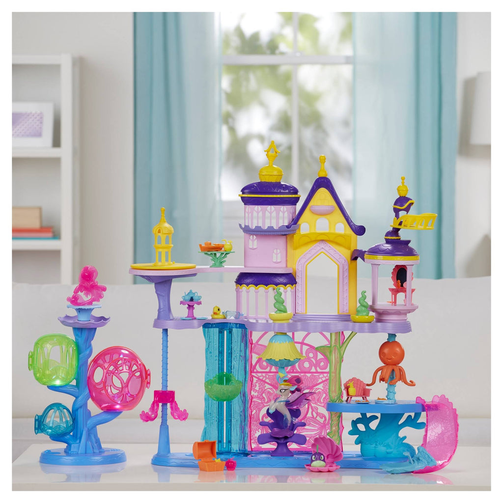 Canterlot & Seaquestria Castle with Light-Up Tower O17939