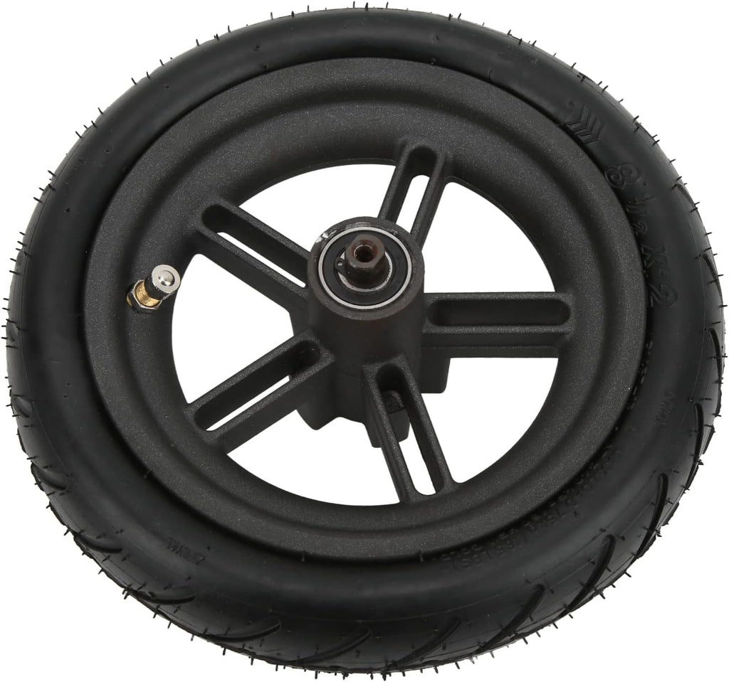 8.5 Inch Scooter Rear Tire Set with Inner Tube and Hub, Pack of 2 K39966