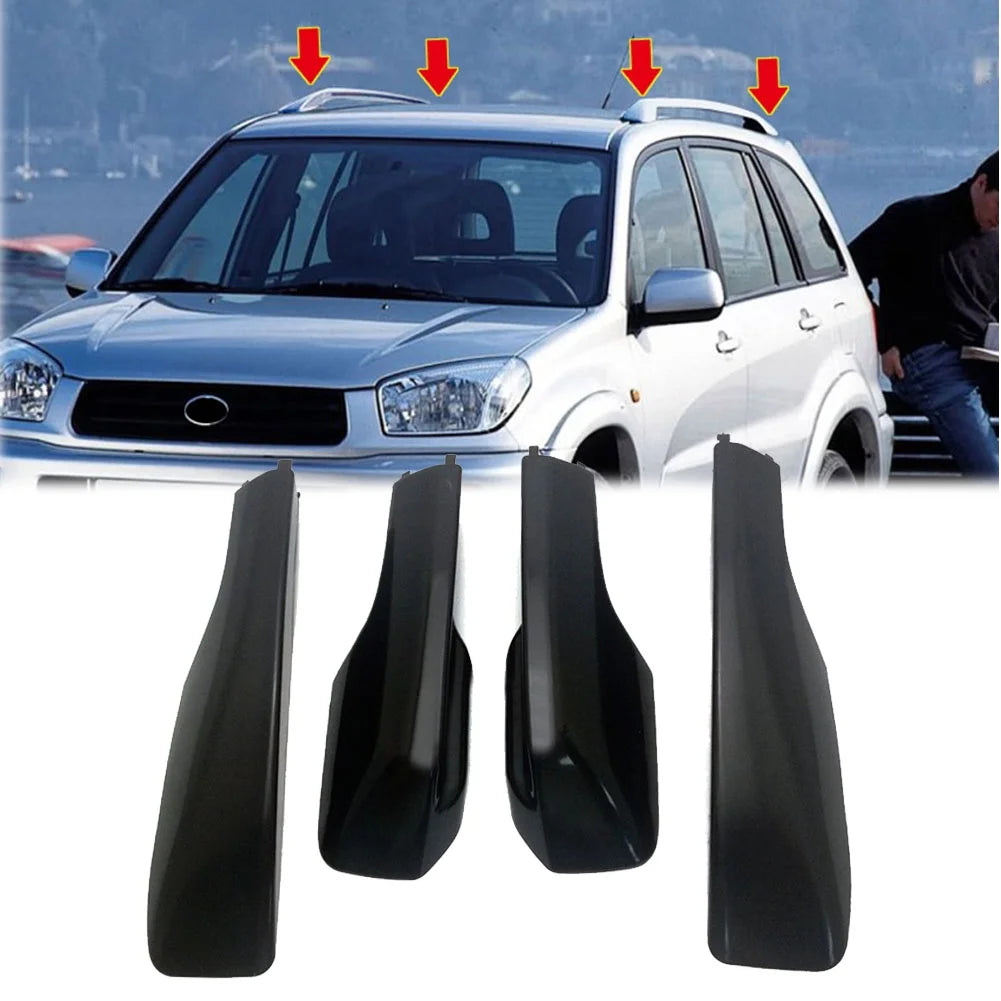 Roof Rack Luggage Rail End Cover Cap for Toyota RAV4 2001-2005 Y4725