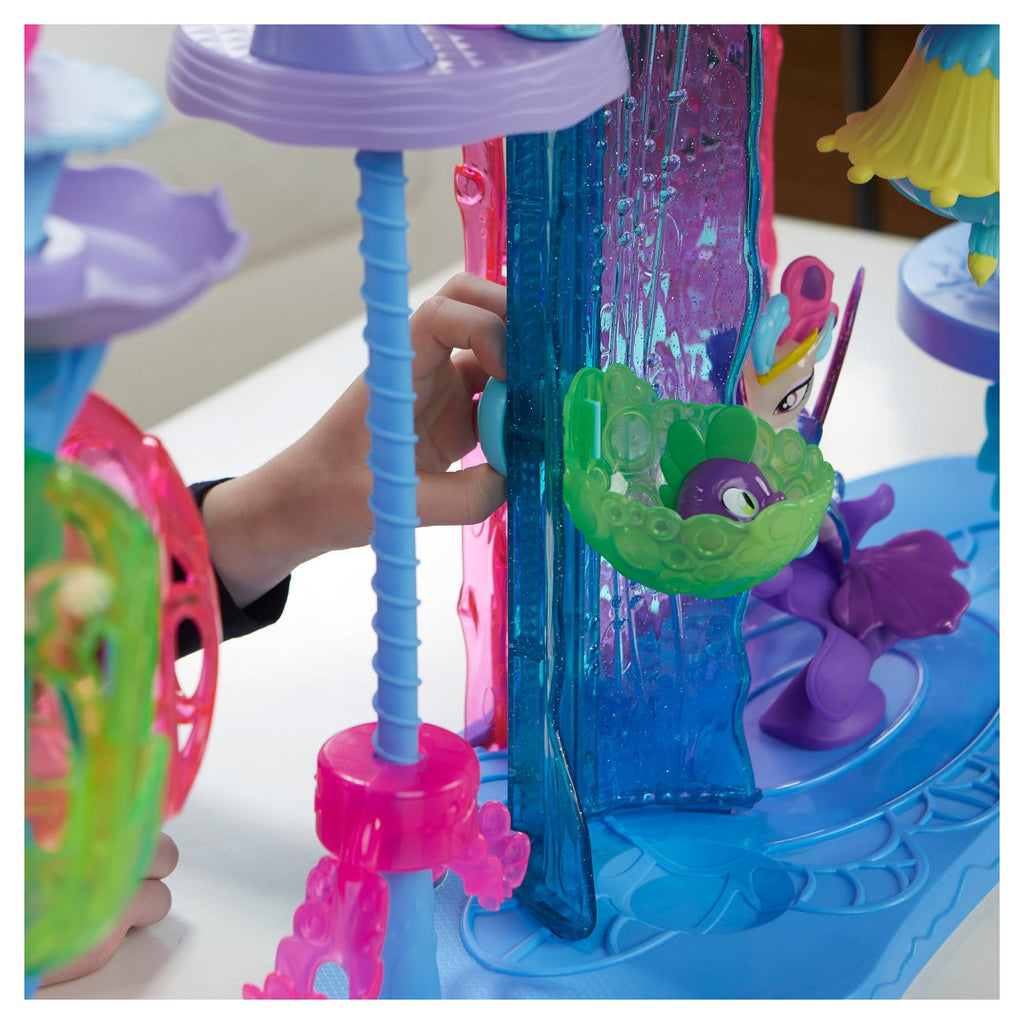 Canterlot & Seaquestria Castle with Light-Up Tower O17939