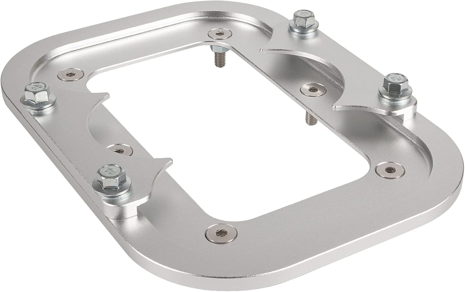 Billet Aluminum Battery Pallet Trunk Battery Hold Down Bracket Tray Pack of 2 D19901