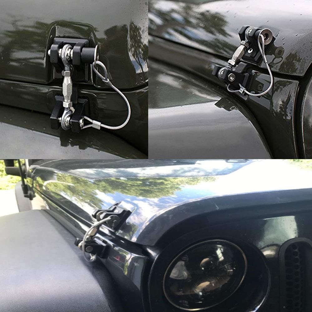 Black Hood Latch Pack of 2 I333998