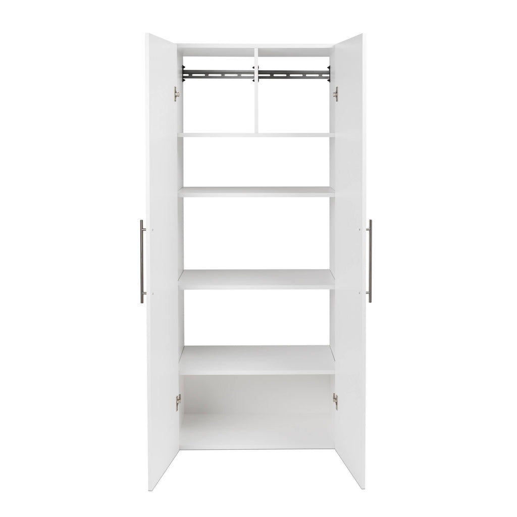 White Storage Cabinet E596