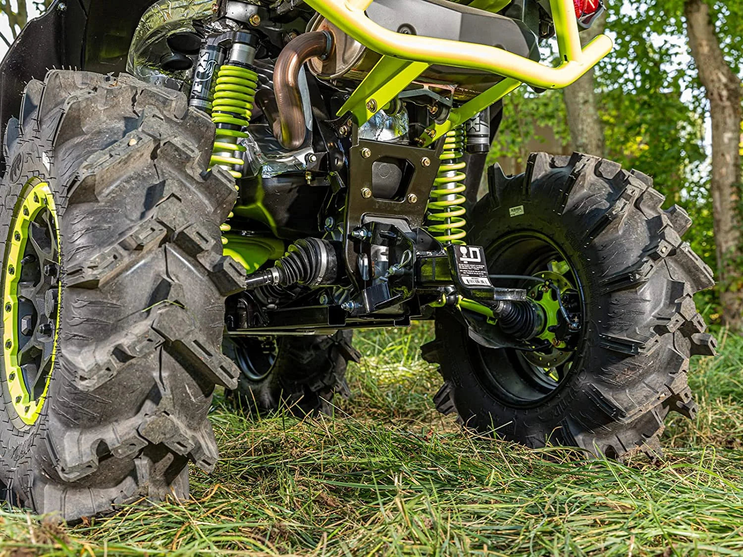 Rear Receiver Hitch for Can Am Outlander, 1/4" HD Steel, 2" Attachments, 1,650 LB. Towing Capacity, Powder Coated P707