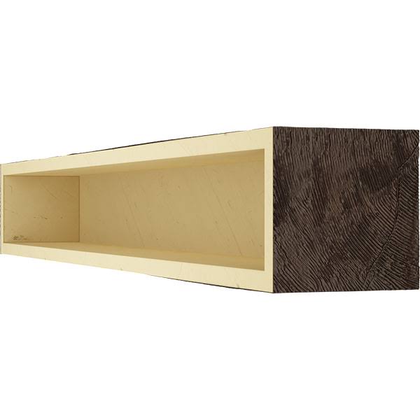 Knotty Pine Faux Wood Fireplace Mantel A25754