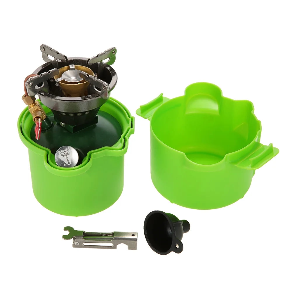 Portable Gasoline Camping Furnace Cooker T299