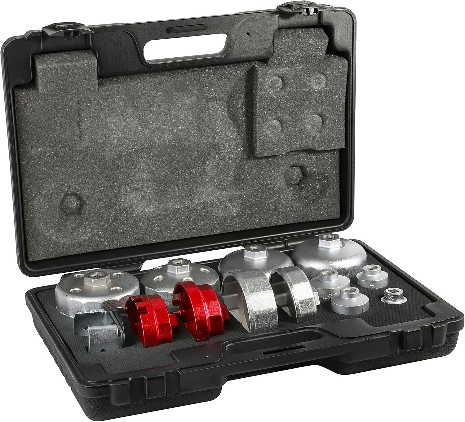 13-Piece Oil Filter Wrench Set with Storage Case C65806