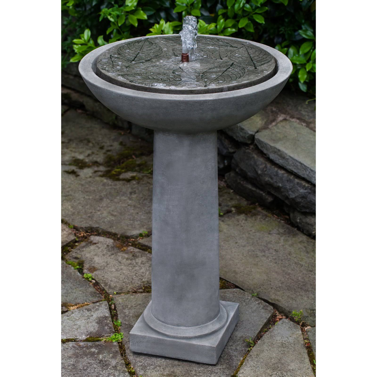 Antique Lead Birdbath Fountain T523
