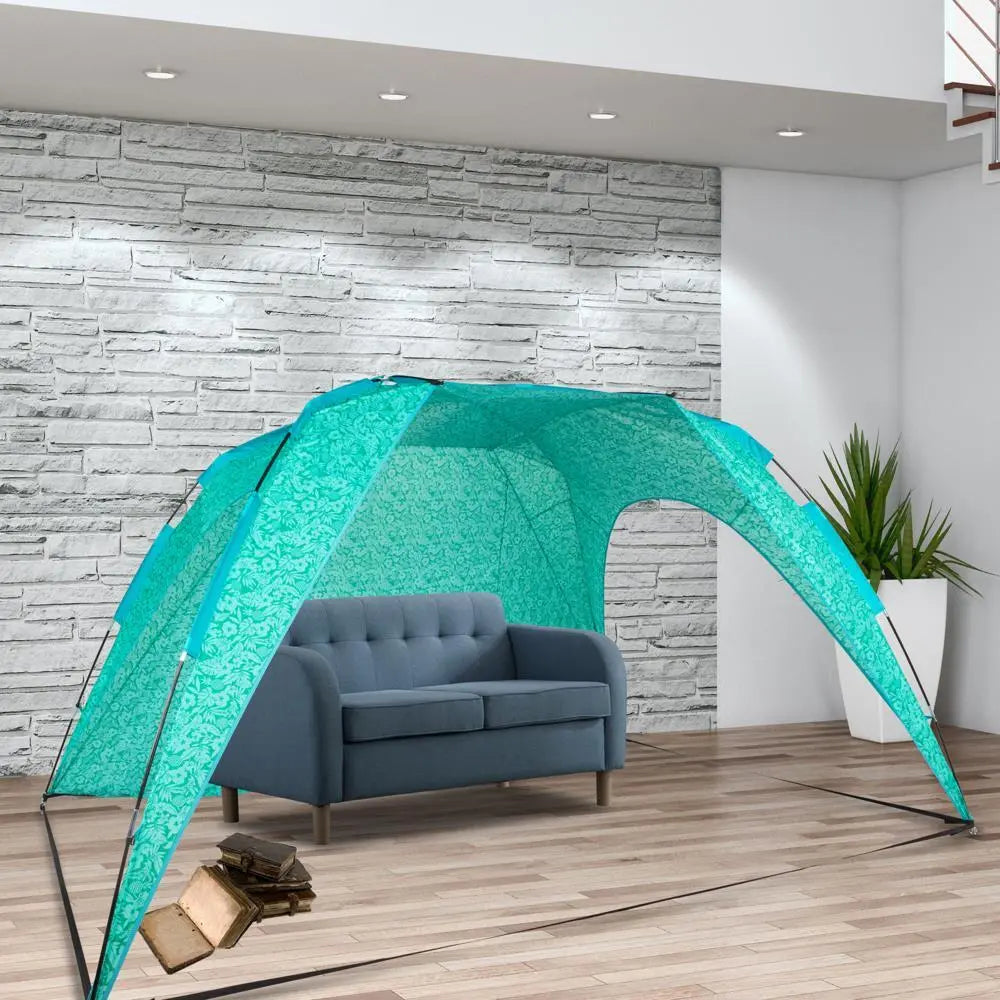 Pop Up Beach Tent Sun Shelter With Bag V44435