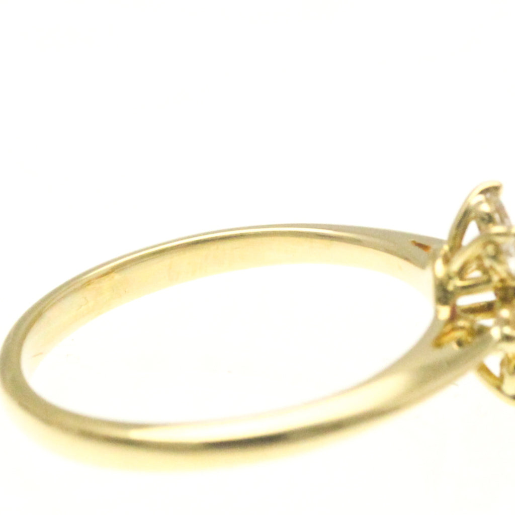 18K Yellow Gold Diamond Ring P4078