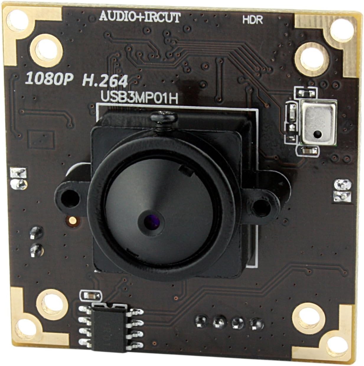 3.0 megapixel WDR USB Camera with 3.7mm pinhole Lens H8918