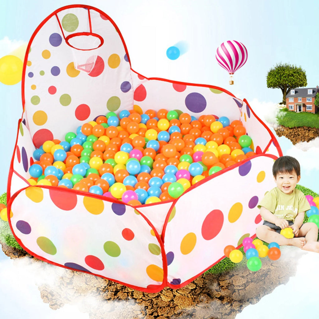 Kids Indoor Pop Up Ball Play Tent Playhouse Ball Pit Pool Playpen G387