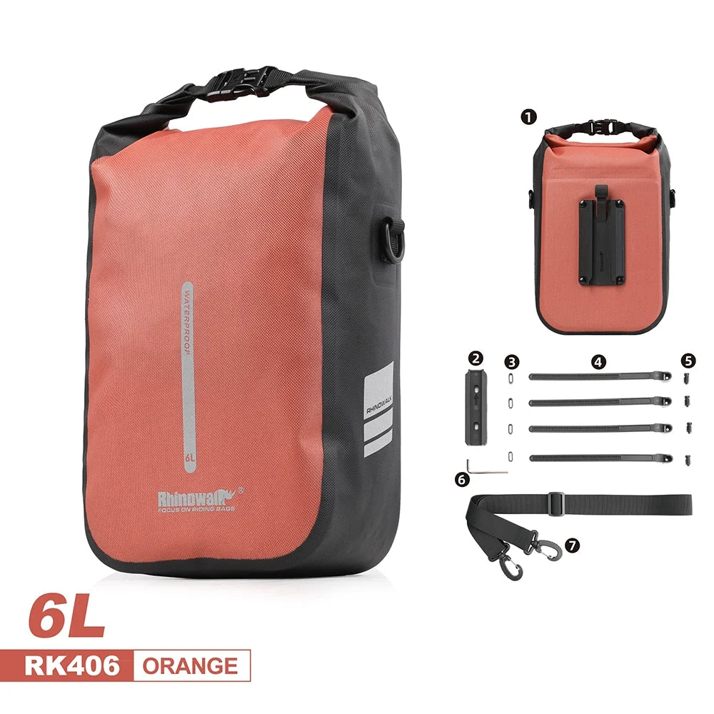 6L Waterproof Bike Front Fork Bag A83894