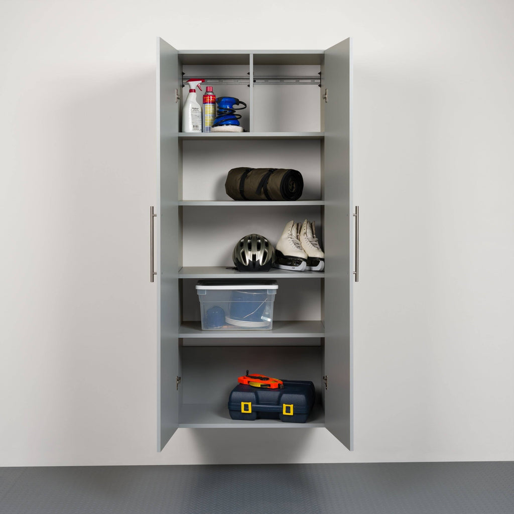 White Storage Cabinet E596