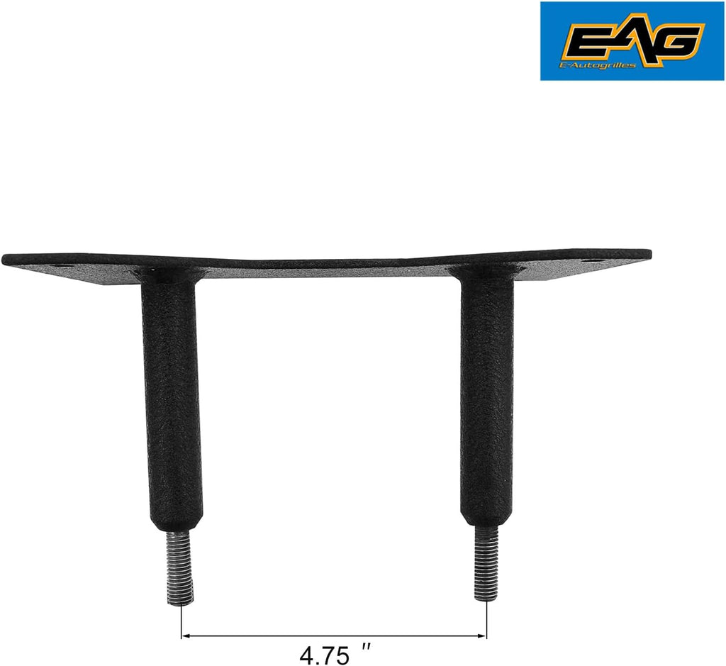 Rear License Plate Relocation Bracket on Spare Tire Carrier Pack of 2 Q5532