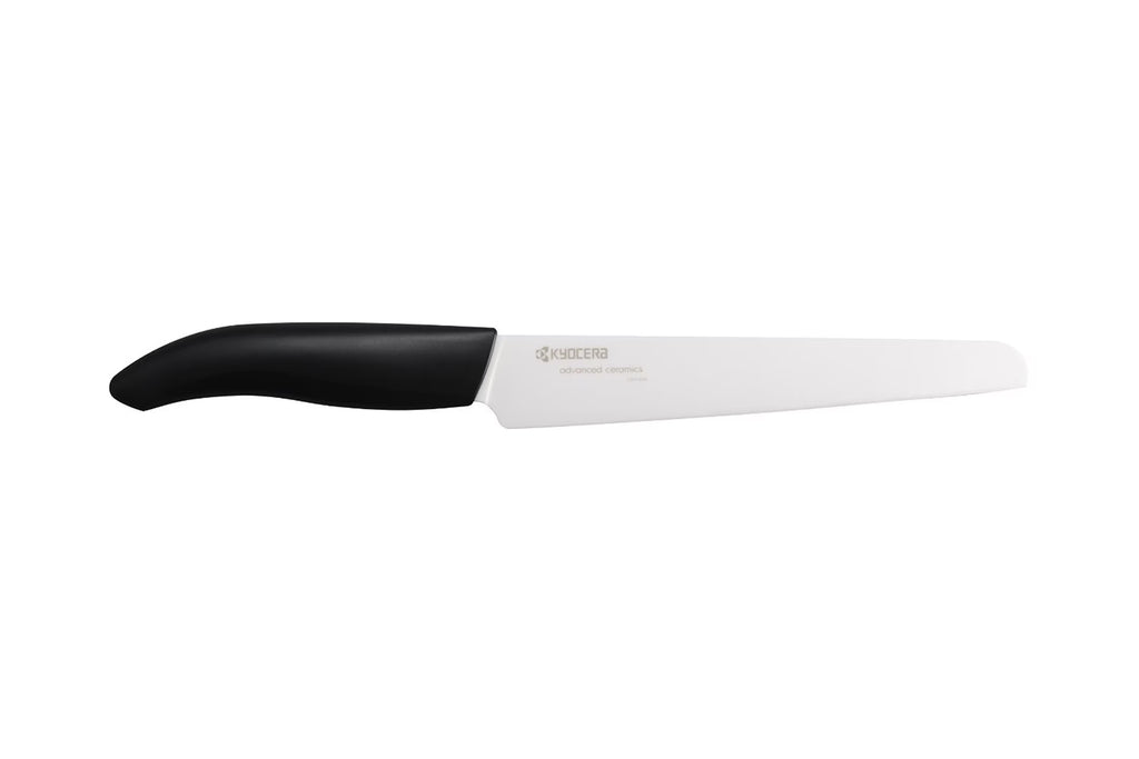 Black Serrated Bread Knife S8386