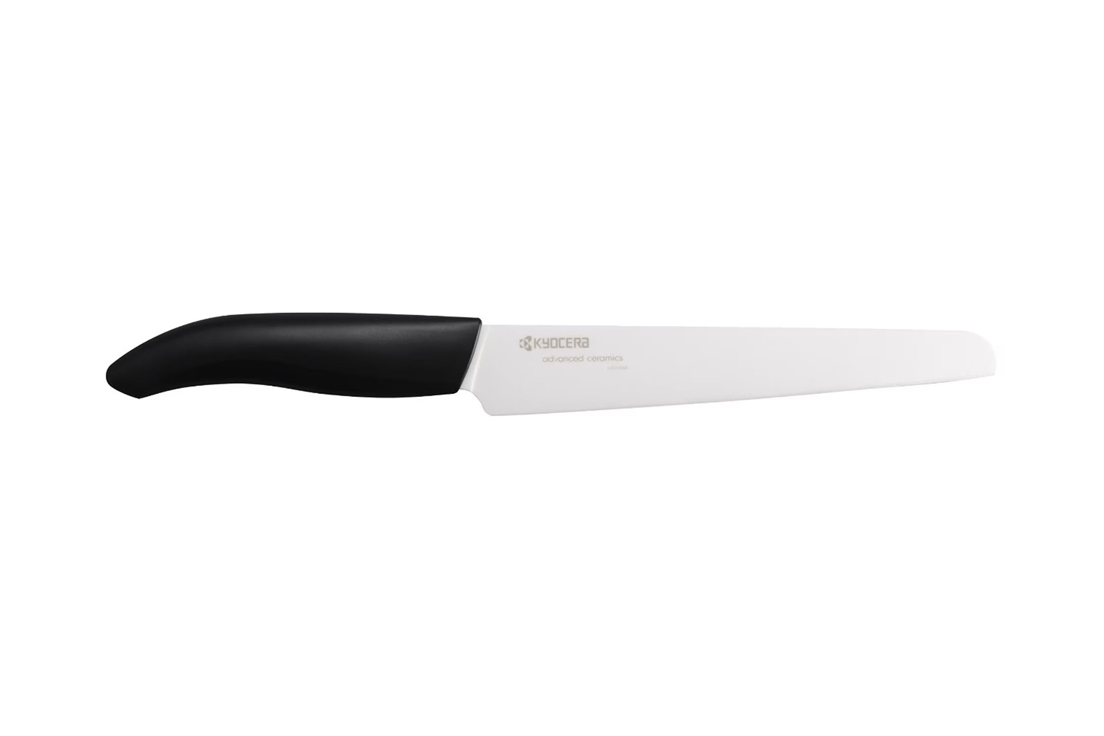 Black Serrated Bread Knife S8386