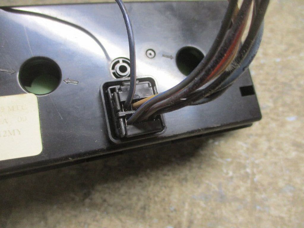 Rear Roof Manual Climate Temperature Control H1407