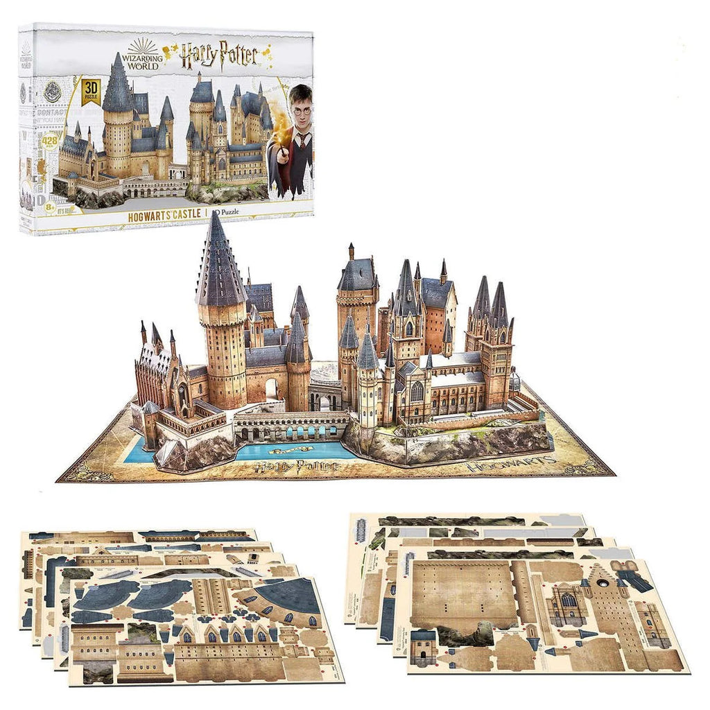 Hogwarts Castle 3D Puzzle, 428 Pieces W8960