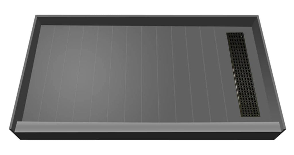 Rectangular Shower Base with Right Drain Q321162