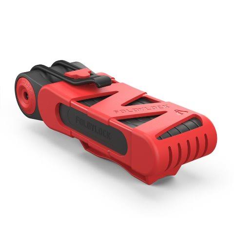 Heavy Duty Bicycle Lock with Carrying Case, 35 inch Red S6155