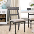 Weathered Gray Side Chair P285618