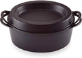 Satin Black Cast Iron Doufeu Casserole, 32 cm M756380