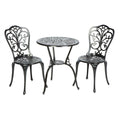 Cast Aluminum Bistro Set D8129
