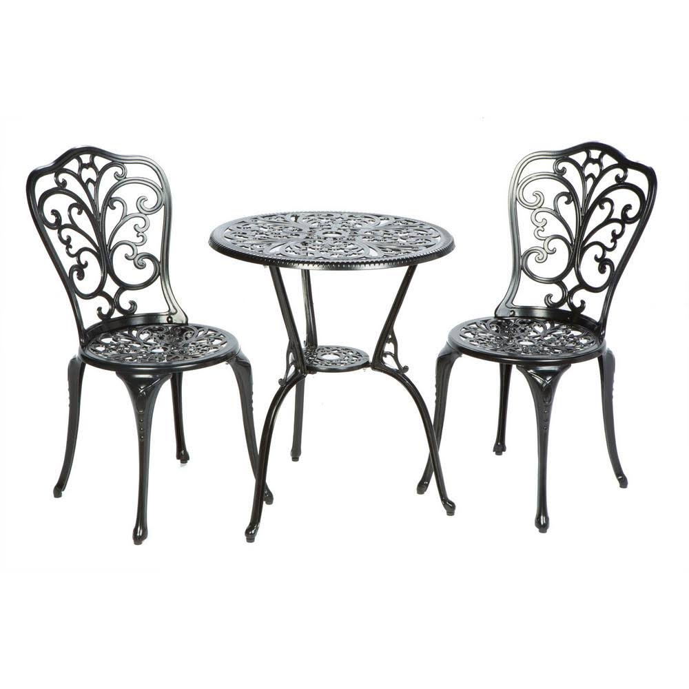 Cast Aluminum Bistro Set D8129