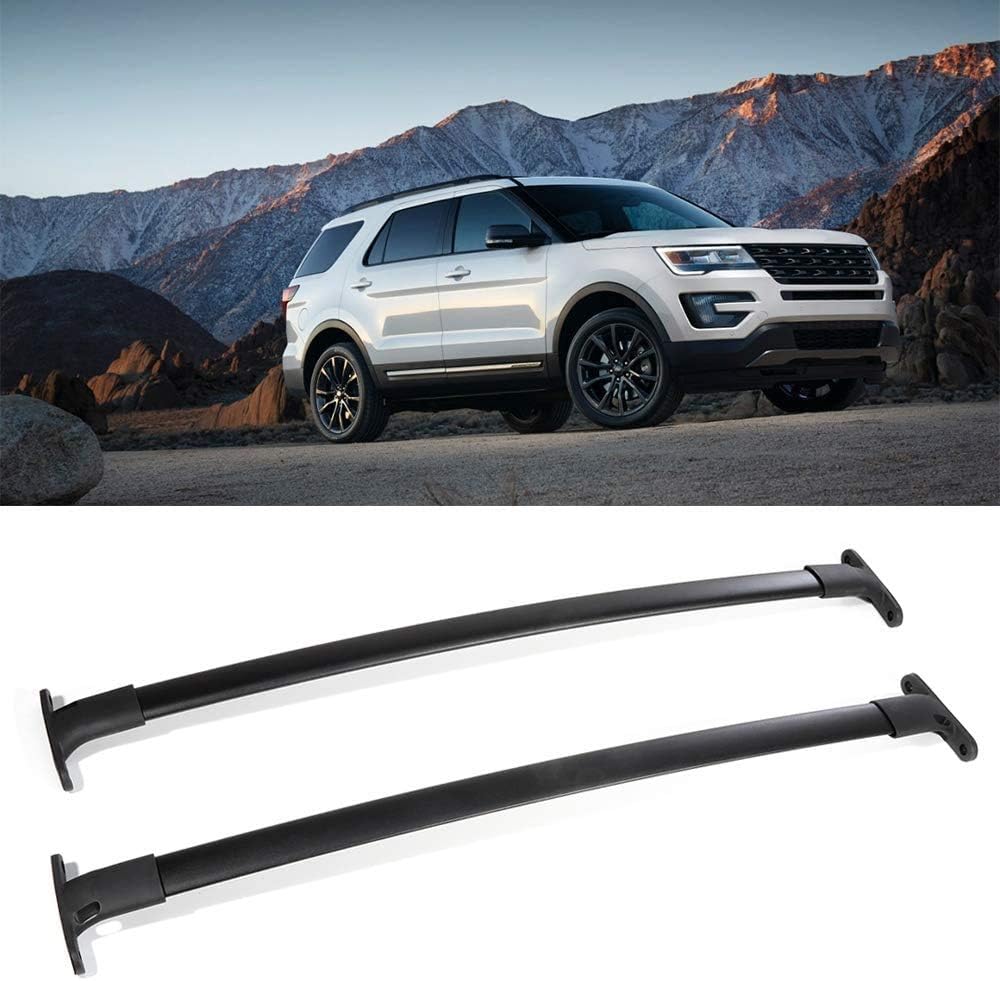 Roof Racks Cross Bars for Ford Explorer 2016-2019 Black B81426