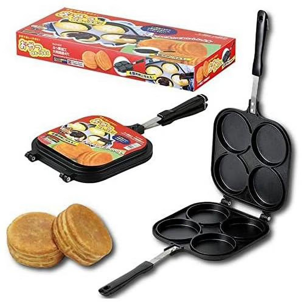 Nonstick Aluminum Pancake Maker with Four Molds P57496