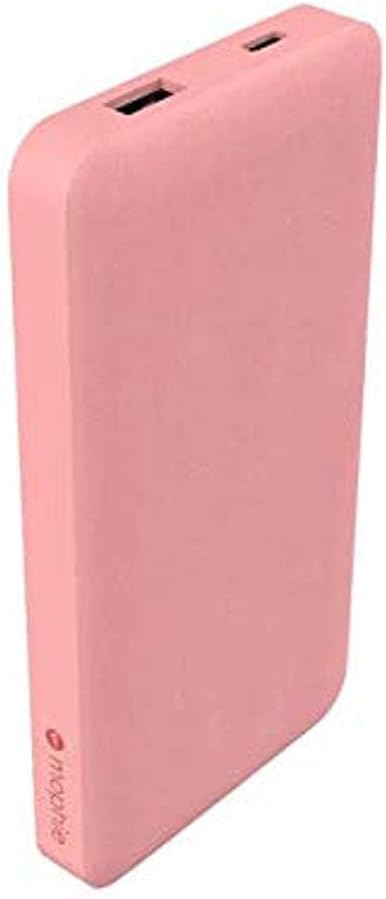 Portable Charger with 10,000mAh Battery and 18W USB-C PD Fast Charge, Pink, Pack of 2 W9099