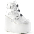 White Vegan Leather Swing-105 Shoes W30095