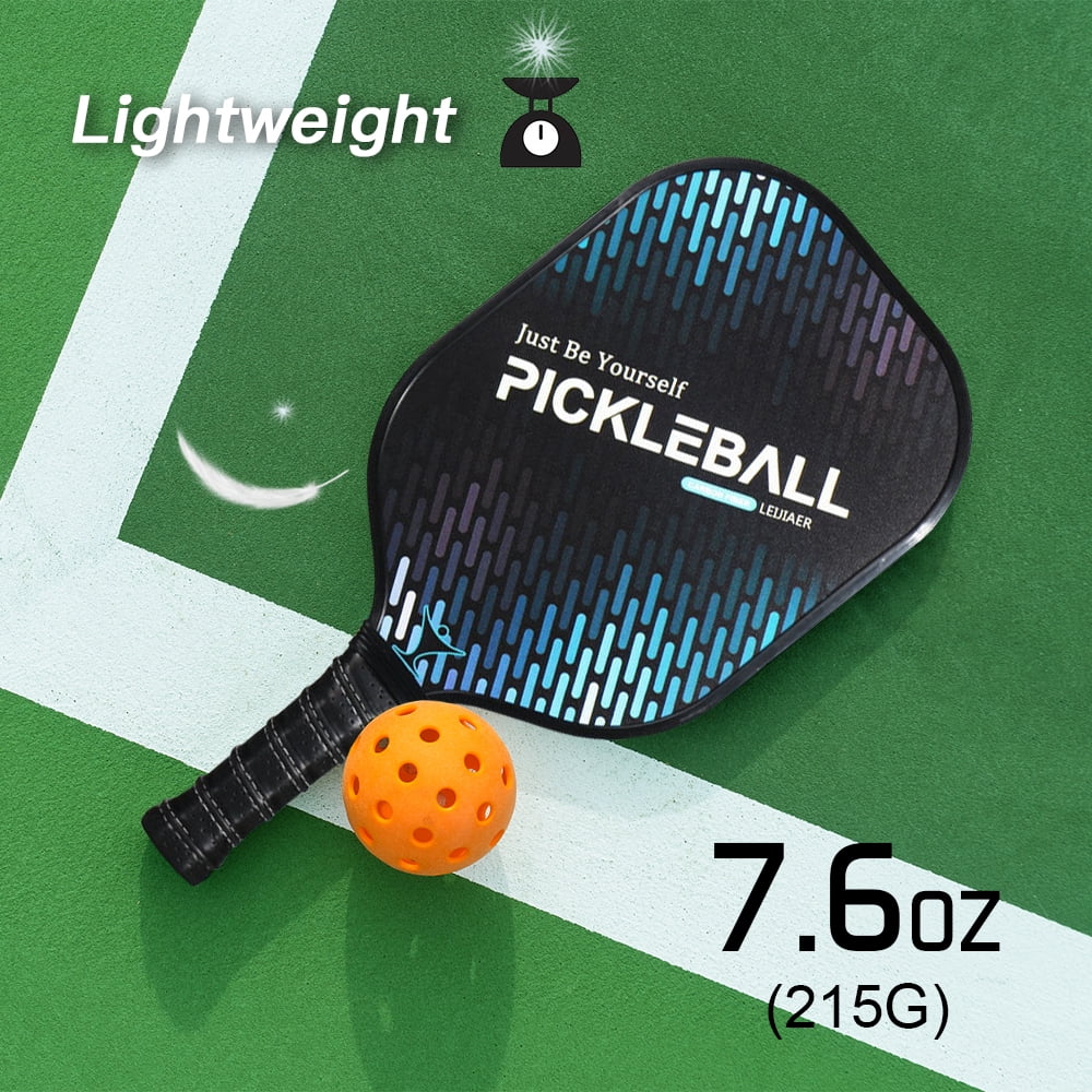 Carbon Fiber Pickleball Paddle and Ball Set U97674