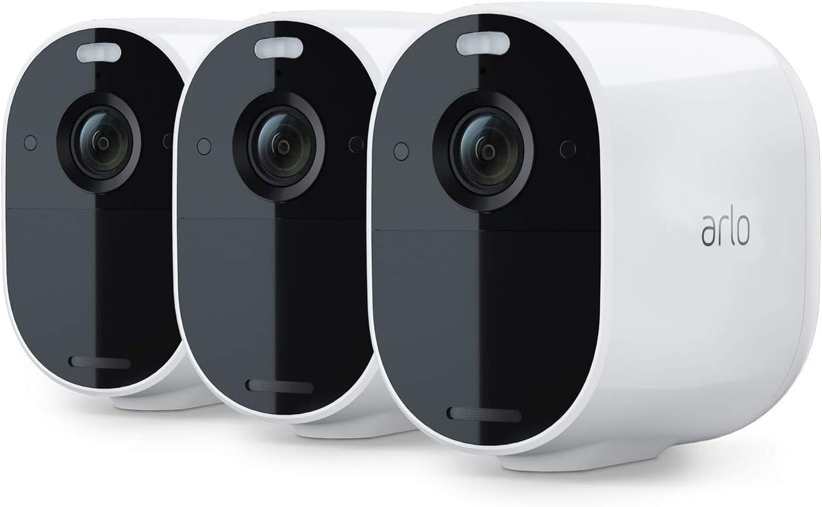 White Wireless 3 Camera Kit Certified Refurbished J858758