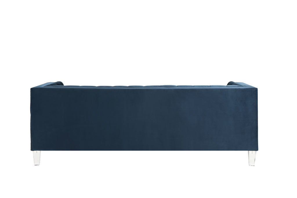 Blue Velvet Sofa V812315