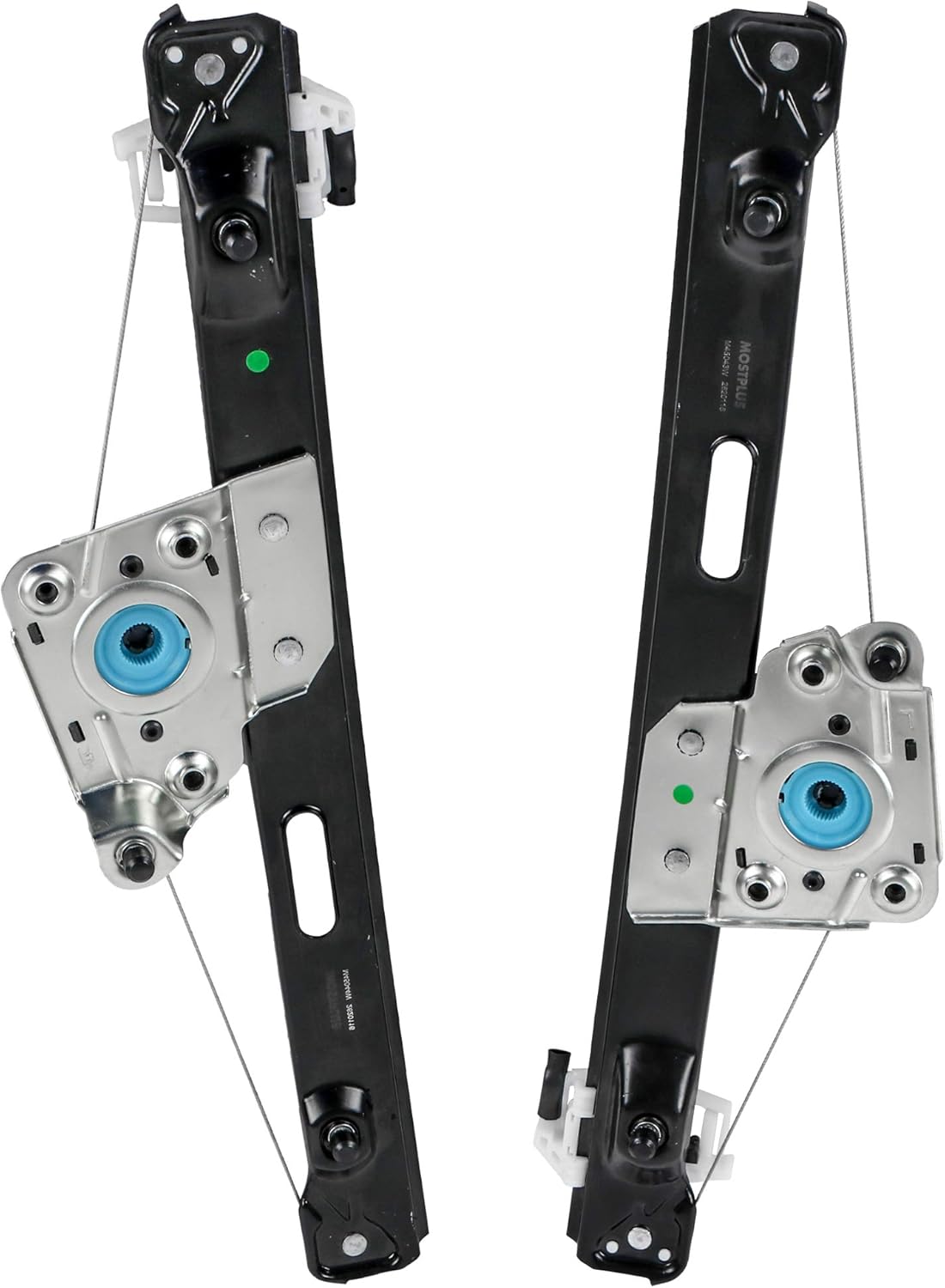 Power Window Regulator without Motor 2pcs E9172