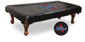 Black Vinyl Billiard Pool Table Cover E881252