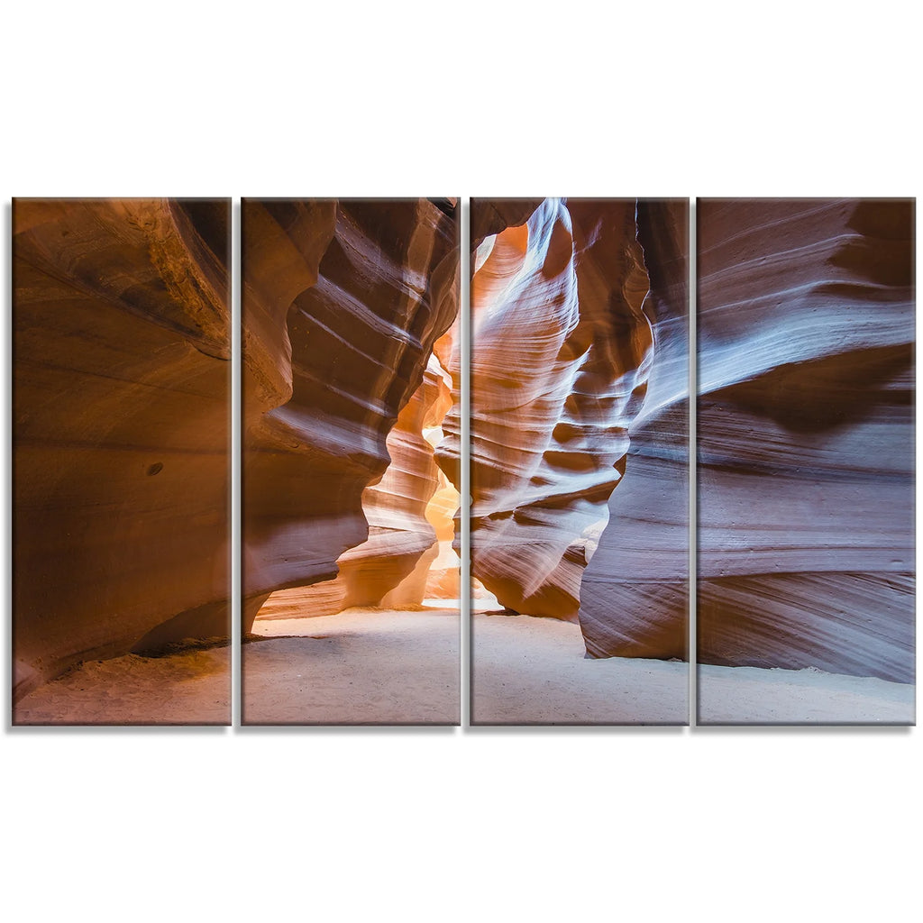 Brown Landscape Photo Canvas Print A468958