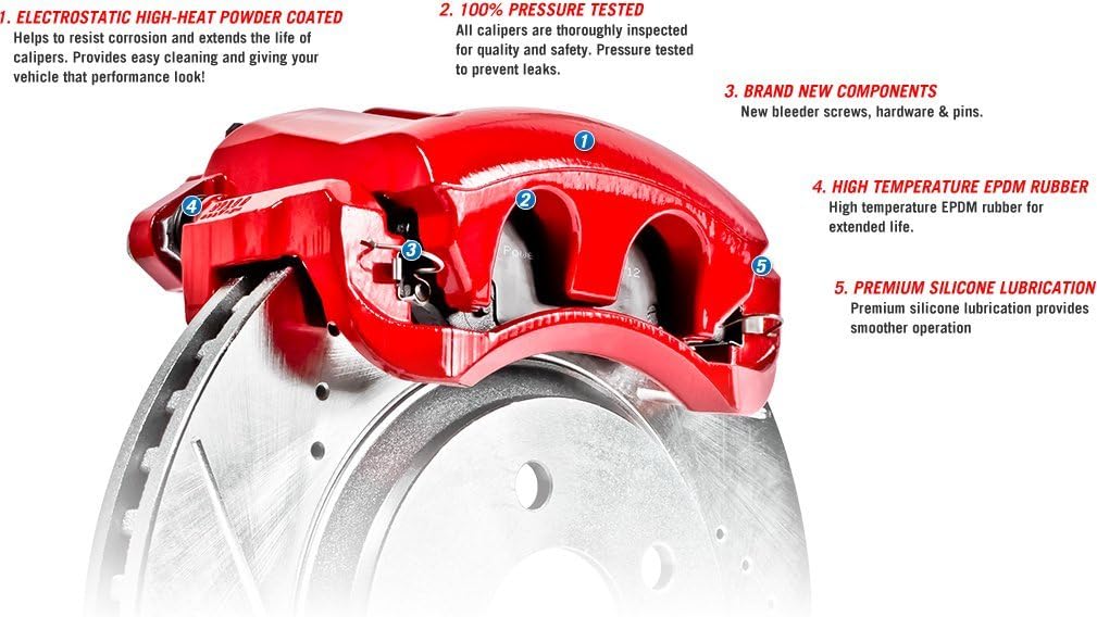 Front Z36 Truck and Tow Brake Kit with Calipers I85172