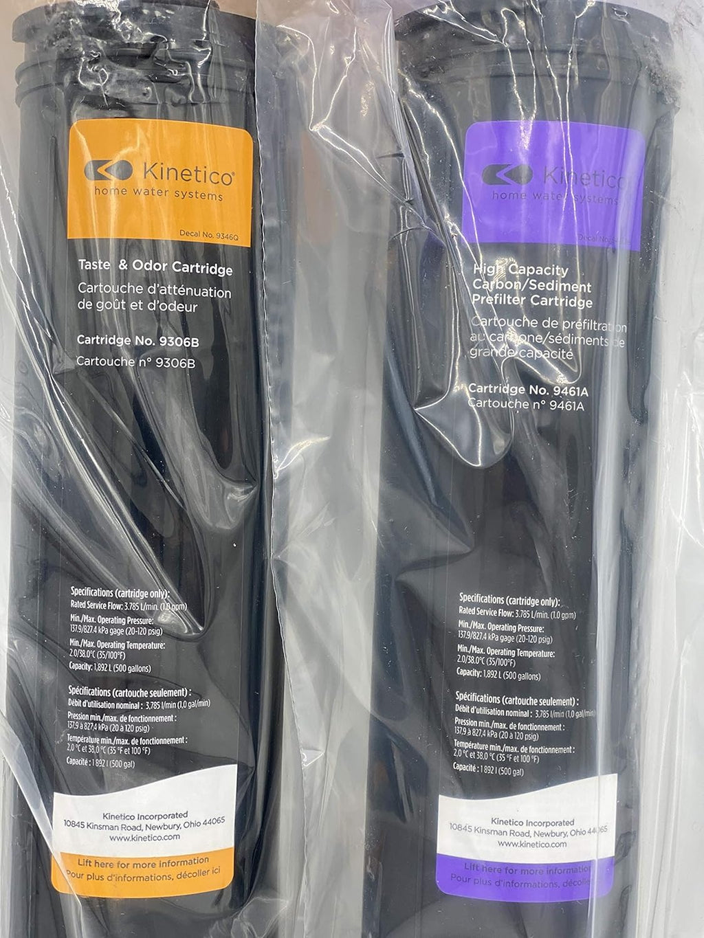 SET OF TASTE ODOR & CARBON SEDIMENT FILTER E8307