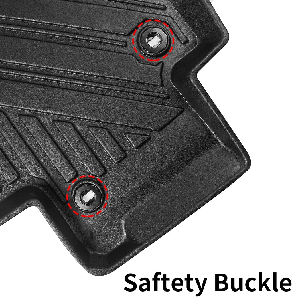 3 Row Full Set All-Weather Rubber Floor Mats and Cargo Liner R51774