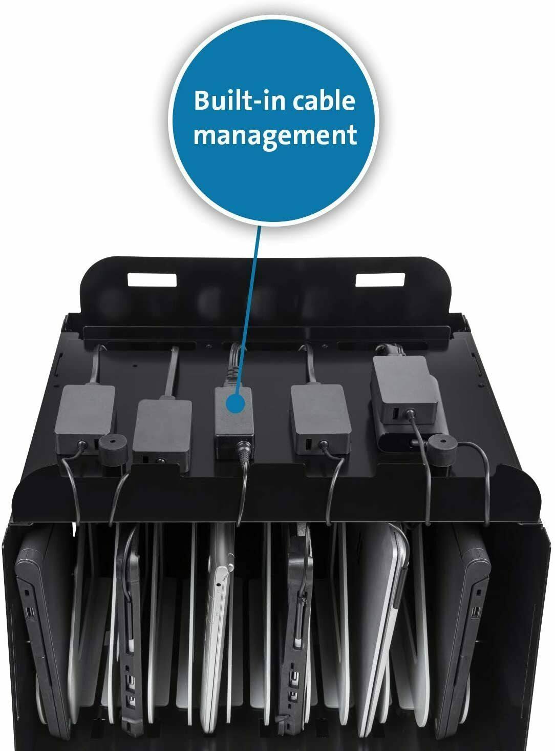 Universal AC Lock & Charge Station Cabinet unit for 12 tablets / notebooks X230653