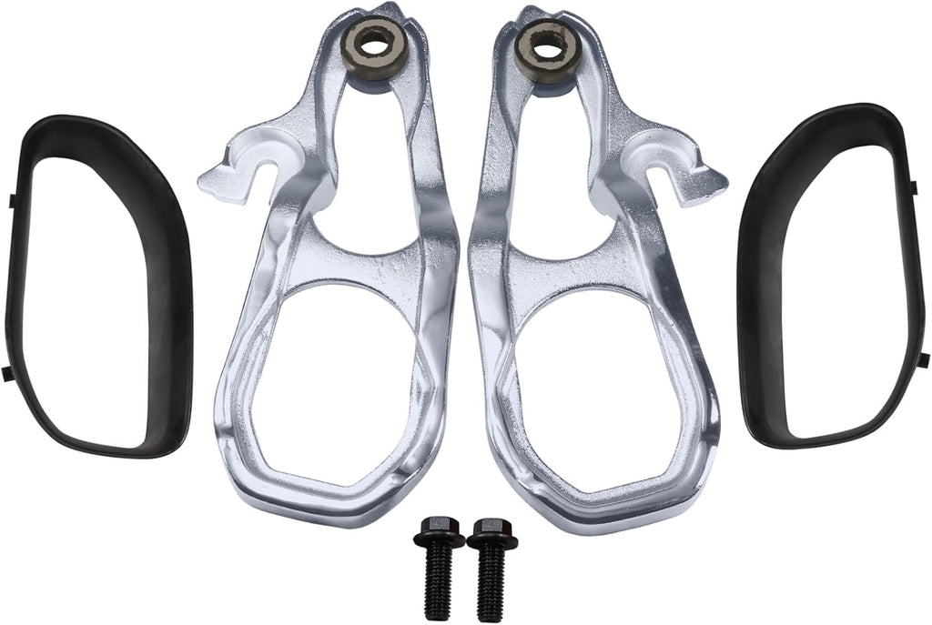Red Front Car Tow Hooks Left & Right With Hardware Replacement For Dodge Ram 1500 DT 2019 2020 2021 2022 S92560