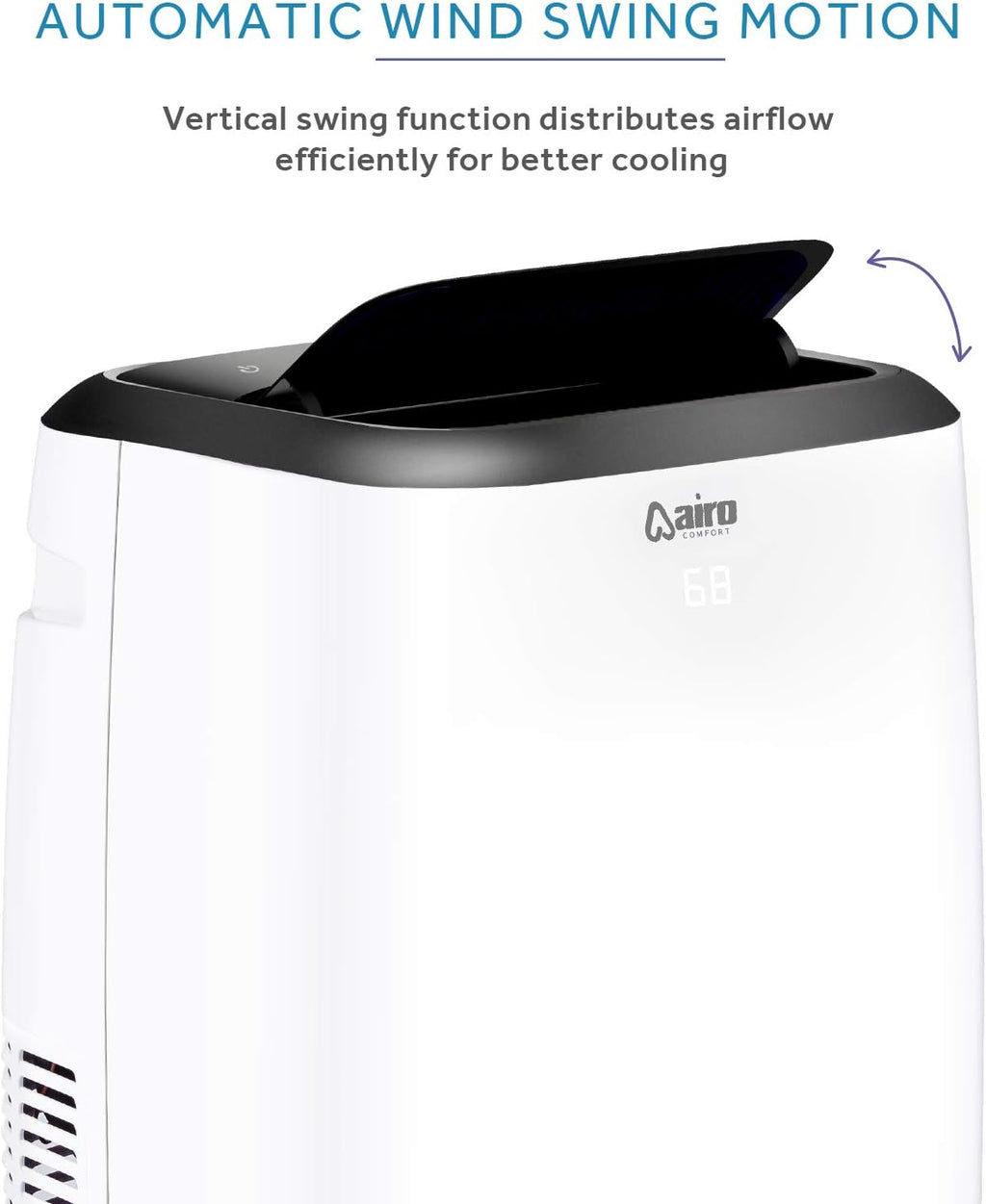 Portable Air Conditioner 14,000 BTU with Remote Control, White N822504